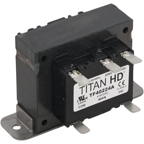 Main product image of 208/240V (Primary) 24V (Secondary) 40 VA Rating Foot Mount Transformer, Class II