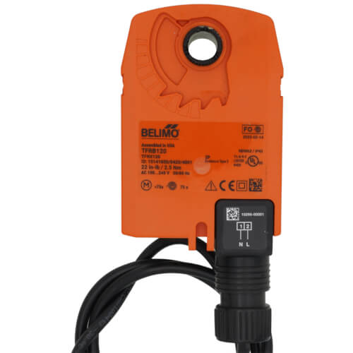 Main product image of Spring Return 2 Position, On/Off Actuator 22 lb-in - 120V