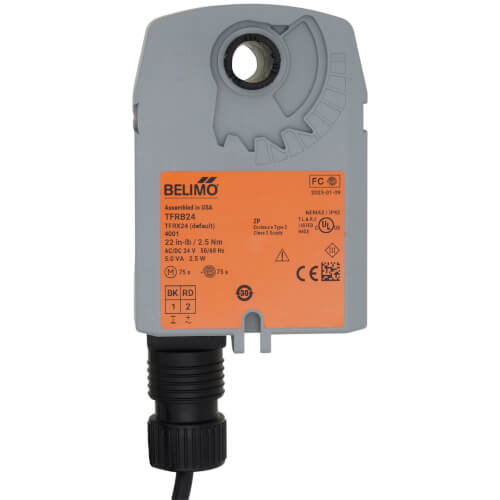 Main product image of Spring Return, On/Off Actuator (24V)