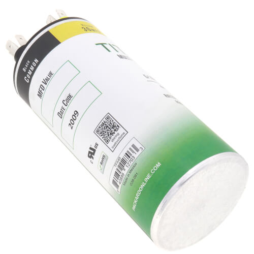 Main product image of 45 MFD Round Motor Run Multi Capacitor (440/370V)