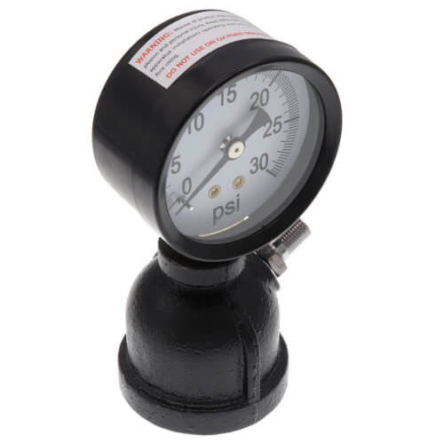 Main product image of 1" Leak Test Gauge (0-30 PSI)