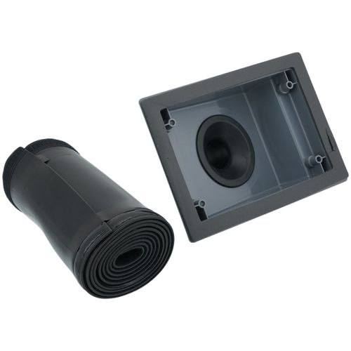 Main product image of PRO-SYSTEM KIT - Gray Titan Outlet and Black 6ft E-Flex Guard for 5/8", 3/4" or 7/8" Tubing w/ 1/2" Wall Insulation