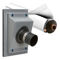Main product image of PRO-SYSTEM KIT - Gray Titan Outlet and White 6ft E-Flex Guard for 5/8", 3/4" or 7/8" Tubing w/ 1/2" Wall Insulation