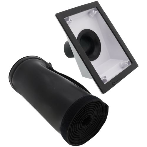 Main product image of PRO-SYSTEM KIT - White Titan Outlet and Black 6ft E-Flex Guard for 5/8", 3/4" or 7/8" Tubing w/ 3/4" Wall Insulation