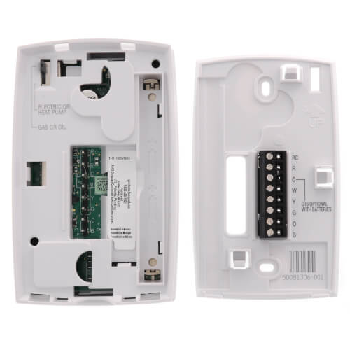 PRO 1000 Non-Programmable, 1H/1C, Vertical Thermostat, TH1110DV1009