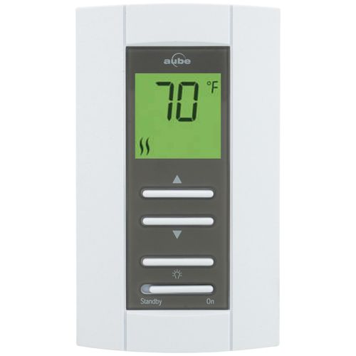 Main product image of Non-Programmable Line Volt Electric Heating Thermostat, 4 Wires/SPST, 120V, TH114-A-120S