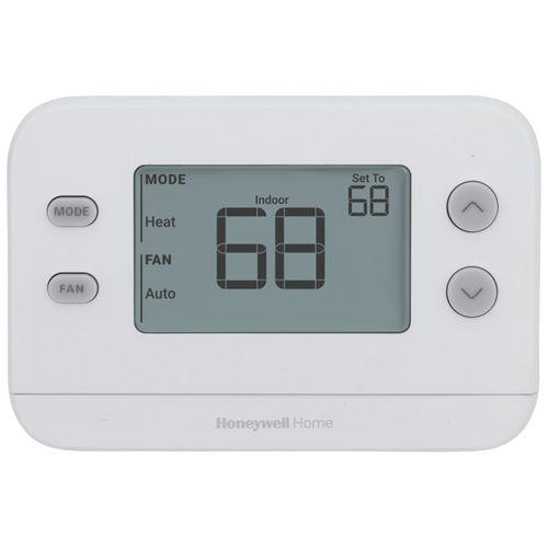 Main product image of FocusPro N100 Non-Programmable, 3H/2C Heat Pump, 2H/2C Conventional, Large Display Thermostat, TH1320U4002
