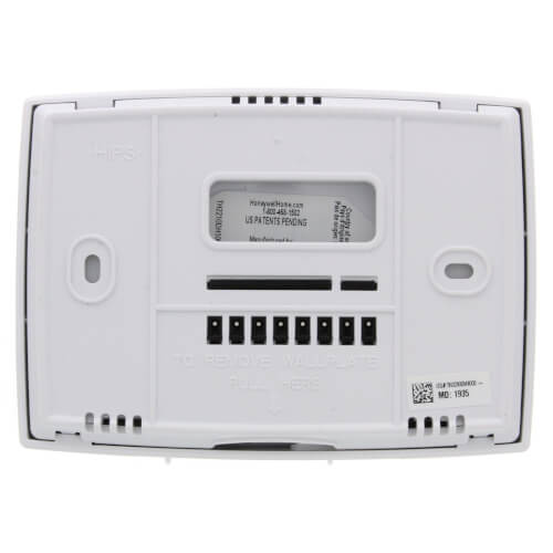PRO 2000 Horizontal Programmable Thermostats (2 Heat/1 Cool)