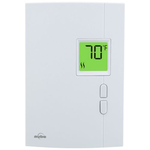 Main product image of Digital Non-Programmable Line Volt Thermostat for Electric Heating (120/240 VAC, SPST), TH401