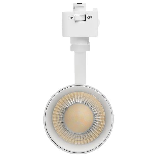 Main product image of 20W LED Track Head, 36-Degree Beam Spread, J-Style Track, 5 CCT Selectable, Matte White Finish