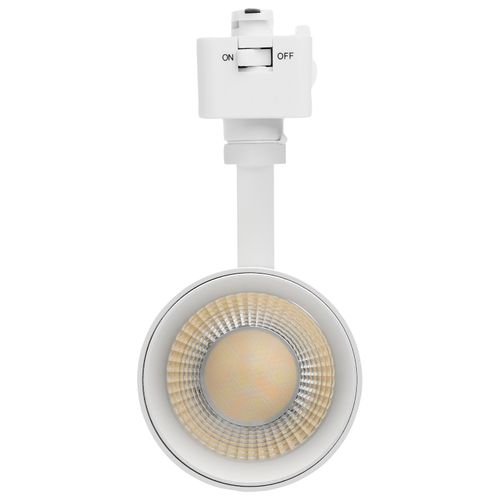 Main product image of 20W LED Track Head, 48-Degree Beam Spread, J-Style Track, 5 CCT Selectable, Matte White Finish