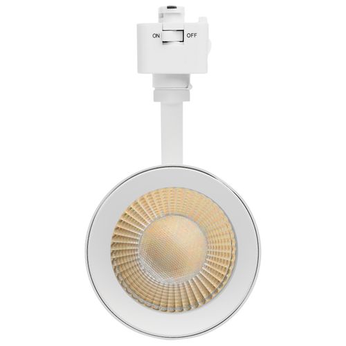 Main product image of 30W LED Track Head, 48-Degree Beam Spread, J-Style Track, 5 CCT Selectable, Matte White Finish