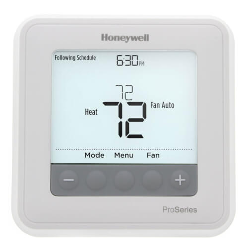 How To Reset Honeywell Thermostat Pro Series T6