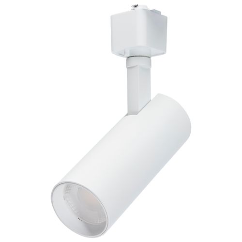 Main product image of 10W LED Track Head, 36-Degree Beam Spread, 5 CCT Selectable, Matte White Finish