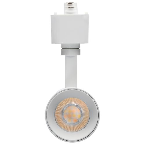 Main product image of 10W LED Track Head, 48-Degree Beam Spread, 5 CCT Selectable, Matte White Finish