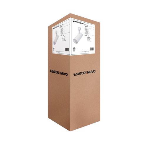 Main product image of 20W LED Track Head, 36-Degree Beam Spread, 5 CCT Selectable, Matte White Finish