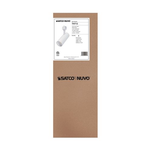 Main product image of 20W LED Track Head, 48-Degree Beam Spread, 5 CCT Selectable, Matte White Finish