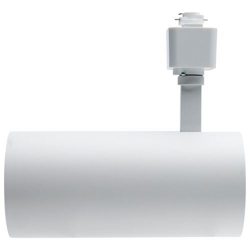 Main product image of 30W LED Track Head, 48-Degree Beam Spread, 5 CCT Selectable, Matte White Finish