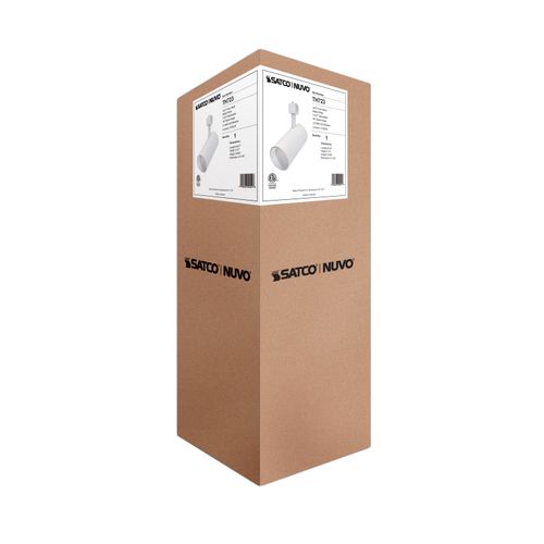 Main product image of 30W LED Track Head, 48-Degree Beam Spread, 5 CCT Selectable, Matte White Finish