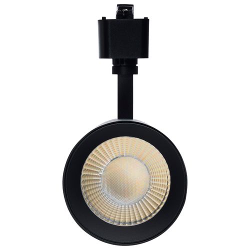 Main product image of 30W LED Track Head, 48-Degree Beam Spread, 5 CCT Selectable, Matte Black Finish