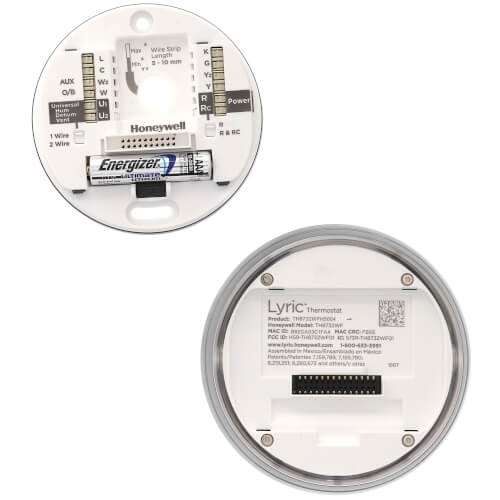 Main product image of Lyric Round Smart Wi-Fi Thermostat - Builder Model