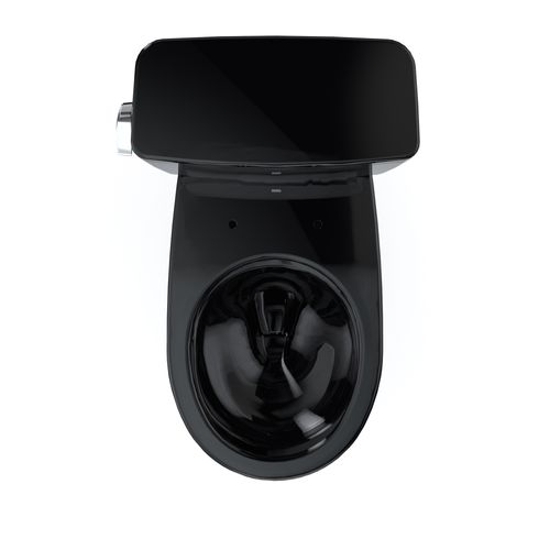 Main product image of CST775CEF#51 Drake 2-Piece Round 1.28 GPF Universal Height Tornado Flush Toilet w/ CEFIONTECT (Ebony)