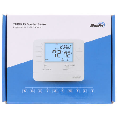 Master Series 5/1/1 Day Programmable 2H/2C Thermostat