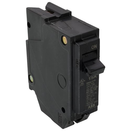 Main product image of Q-Line THQL Series Single Pole Plug-In Circuit Breaker (120/240V, 15A)