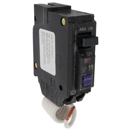 Main product image of Q-Line THQL Series Single Pole Dual Function Circuit Breaker (120V, 15A)