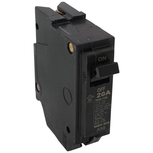 Main product image of Q-Line THQL Series Single Pole Plug-In Circuit Breaker (120/240V, 20A)