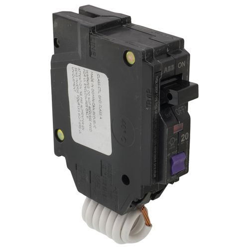 Main product image of Q-Line THQL Series Single Pole Plug-In Dual Function Circuit Breaker (120V, 20A)