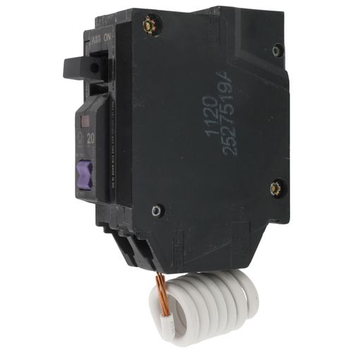 Main product image of Q-Line THQL Series Single Pole Plug-In Dual Function Circuit Breaker (120V, 20A)