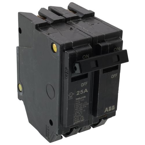 Main product image of Q-Line THQL Series 2 Pole Plug-In Circuit Breaker (120/240V, 25A)