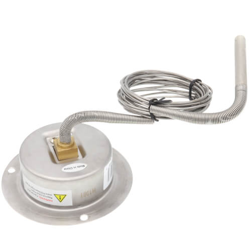 Main product image of 2-1/2" HVAC Remote Reading Thermometer w/ Front Flange