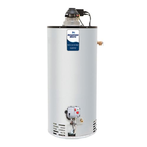 Main product image of RG2F50S10N Parts - 50 Gallon - 38,000 BTU Residential Atmospheric Vent Fan Assist Gas Water Heater, Nat Gas