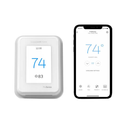 Main product image of T10 Pro Smart Thermostat w/ RedLINK Room Sensor, 3H/2C Heat Pump, 2H/2C Conventional