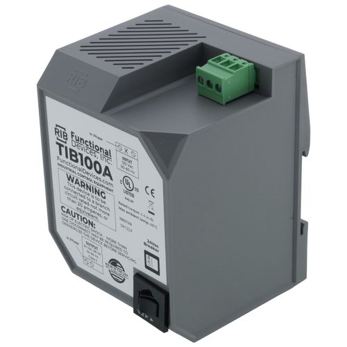 Main product image of Transformer 96VA, 120 to 24 Vac, Circuit Breaker, DIN Rail Mount