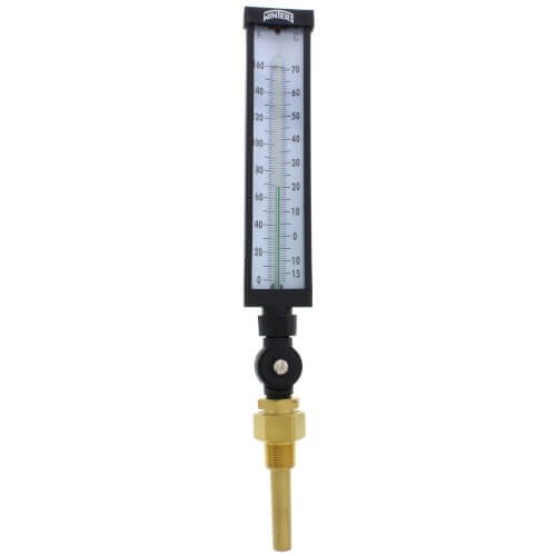 Main product image of 3-1/2" TIM Industrial 9IT Thermometer w/ Valox Case (0°F to 160°F & -15°C to 70°C)