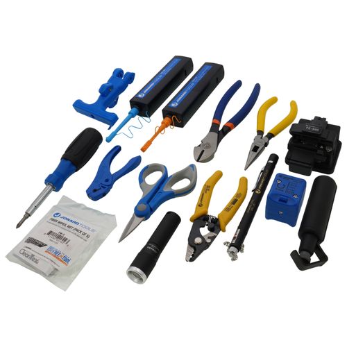Main product image of TK-151 Fiber Prep Kit with Connector Cleaner, Fiber Cleaver, & Visual Fault Locator+