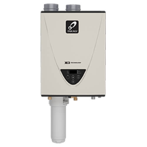 Main product image of 180,000 BTU Ultra Low-NOx w/X3 Technology Liquid Propane Indoor Condensing Tankless Water Heater (8 GPM)