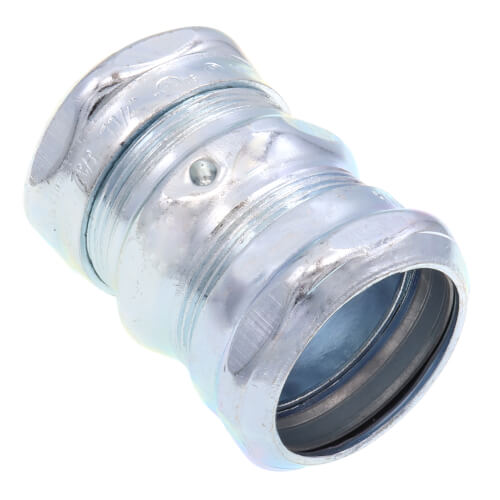 Main product image of 1-1/4" Steel EMT Compression Coupling