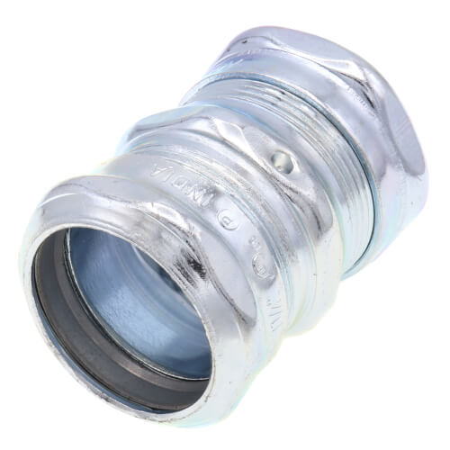 Main product image of 1-1/4" Steel EMT Compression Coupling