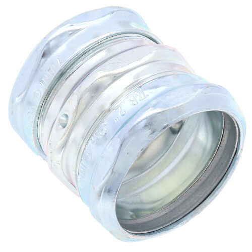 Main product image of 2" Steel EMT Compression Coupling