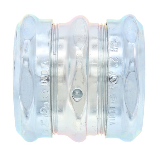 Main product image of 2" Steel EMT Compression Coupling