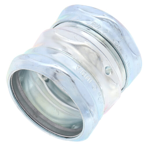 Main product image of 2" Steel EMT Compression Coupling