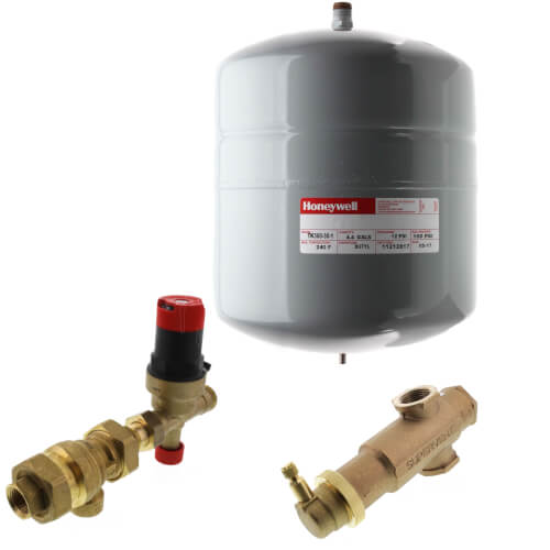 TK30PV100SFM Resideo TK30PV100SFM TK30 Boiler Trim Kit w/ Check Valve, 1" Sweat Air