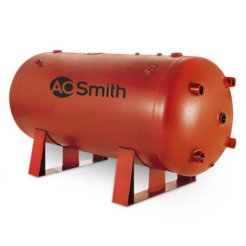 Main product image of 500 Gallon Uninsulated ASME Commercial Bare Storage Tank (Horizontal Only)