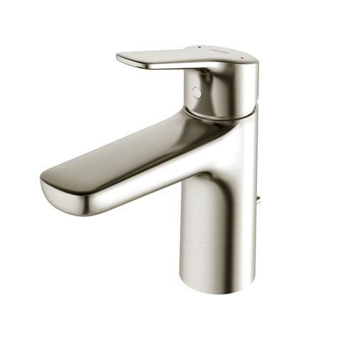 Main product image of GS Series 1.2 GPM 1 Handle Bathroom Sink Faucet with COMFORT GLIDE Technology and Drain Assembly, Brushed Nickel - TLG03301U-BN