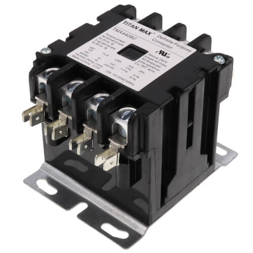 Main product image of 4 Pole DP Contactor, 120 Volt Coil, 40 Amp