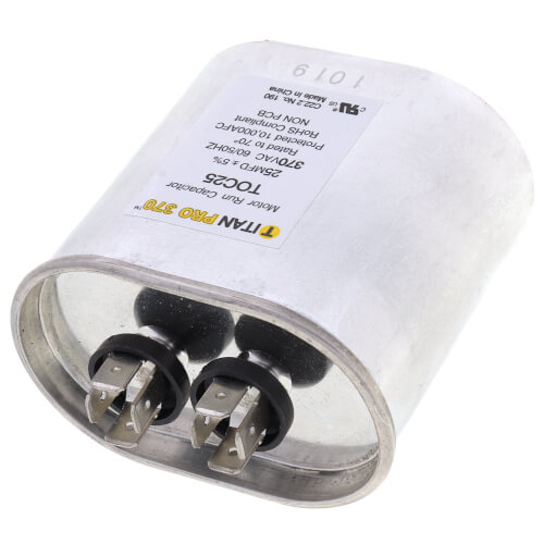 Main product image of 25 MFD Oval Motor Run Capacitor (370V)